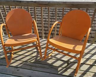 Vintage Outdoor Rocking Chairs