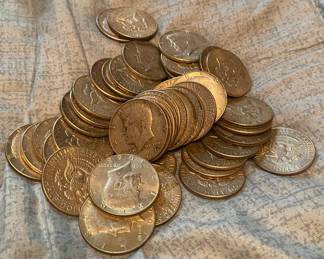 40% Silver Kennedy Half Dollars