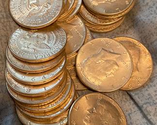 90% Silver Kennedy Half Dollars