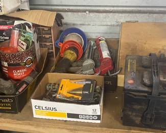 Assorted Hardware and Tools