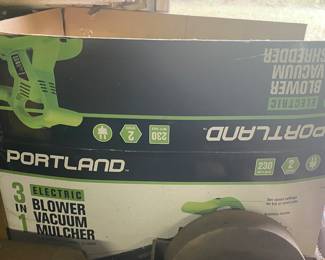 Portland Electric 3 in 1 Blower in Box