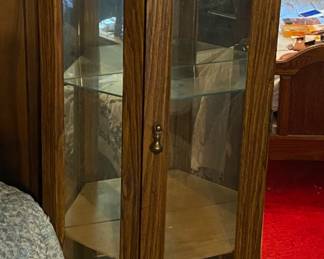 Two Display Cabinets