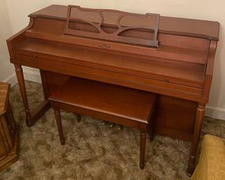 Piano and Bench