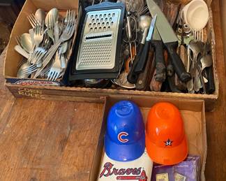 Kitchenware and Braves Souvenirs