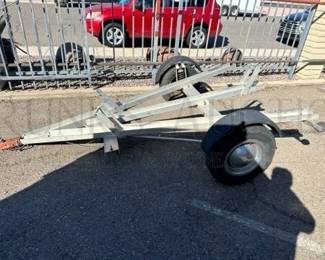 DIRT BIKE TRAILER
ALUMINUM 3-RAIL DIRT BIKE TRAILER
COIL SPRING SUSPENSION