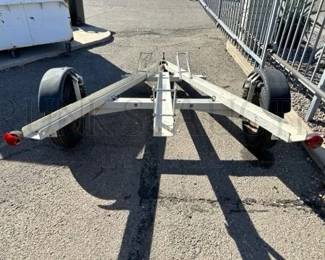 DIRT BIKE TRAILER
ALUMINUM 3-RAIL DIRT BIKE TRAILER
COIL SPRING SUSPENSION