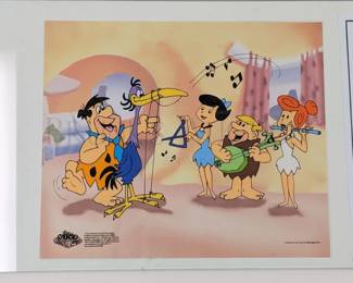 FLINTSTONES LIMITED EDITION SERICEL W/ BACKGROUND
"FRED PLAYS THE HARP"
W/ CERTIFICATE OF AUTHENTICITY
OFFICIALLY LICENSED BY UNIVERSAL STUDIOS AND AMBLIN ENTERTAINMENT
10.5" X 12.5"