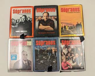 SOPRANOS COMPLETE SEASON DVDS SEASONS 1-6 (1) NEW IN PLASTIC