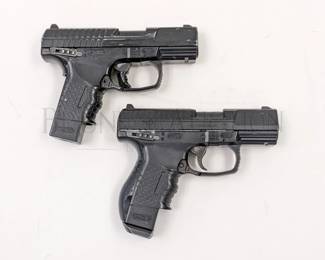 (2) WALTHER AIRSOFT PISTOLS
MODEL - CP99 COMPACT
CAL - 4.5MM (.177 BB)