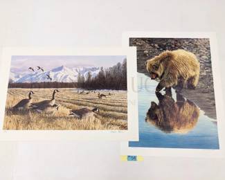 SCOTT MCDANIEL PRINT, SIGNED/NUMBERED SIGNED BY, SC...