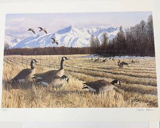 SCOTT MCDANIEL PRINT, SIGNED/NUMBERED SIGNED BY, SC...