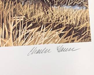 SCOTT MCDANIEL PRINT, SIGNED/NUMBERED SIGNED BY, SC...