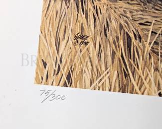 SCOTT MCDANIEL PRINT, SIGNED/NUMBERED SIGNED BY, SC...