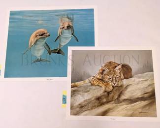 (X2) ANNETTE HARTZELL PRINTS, SIGNED/NUMBERED (1) SIGNED BY,...