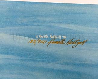 (X2) ANNETTE HARTZELL PRINTS, SIGNED/NUMBERED (1) SIGNED BY,...