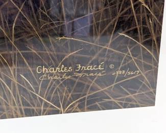 CHARLES FRACE' PRINT, SIGNED/NUMBERED SIGNED BY CH...