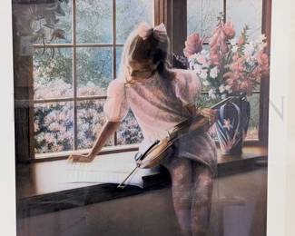 KEVIN T. DANIEL PRINT, SIGNED/NUMBERED SIGNED BY KEV...