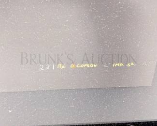 "THE SON OF THE SHEIK" LIMITED EDITION LITHOGRAPH MOVIE POST...