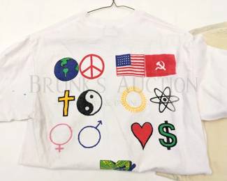 (6) VINTAGE SHIRTS RADIO STATION "KEY 100.3 FM" 1986 MAUI TROPO...