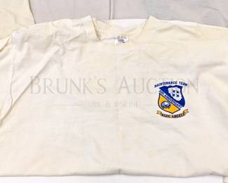 7) VINTAGE SHIRTS
STAR WARS
CATS IN SPACE
VIDEO GAME CHARACTER
" I TOLD YOU I WAS SICK"
BLUE ANGELS MAINTENANCE TEAM
1995 FLIGHT FEST
JAPANESE
