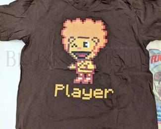 7) VINTAGE SHIRTS
STAR WARS
CATS IN SPACE
VIDEO GAME CHARACTER
" I TOLD YOU I WAS SICK"
BLUE ANGELS MAINTENANCE TEAM
1995 FLIGHT FEST
JAPANESE