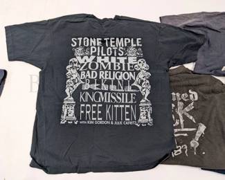 (7) VINTAGE BAND SHIRTS
STONE TEMPLE PILOT
ANTHRAX
RUSTED ROOT
MAD SEASON
HENRY ROLLINS
GRUNTRUCK