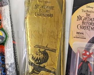 VINTAGE "NIGHTMARE BEFORE CHRISTMAS" TOYS
SOME IN ORIGINAL PACKAGING