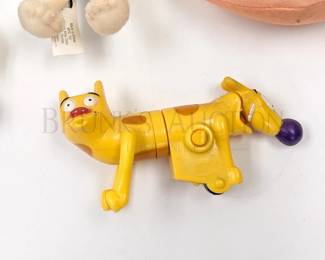 VINTAGE NICKELODEON TOYS RUGRATS HEY ARNOLD CATDOG