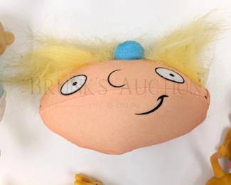 VINTAGE NICKELODEON TOYS RUGRATS HEY ARNOLD CATDOG