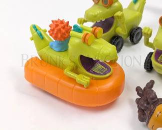 VINTAGE NICKELODEON TOYS RUGRATS HEY ARNOLD CATDOG