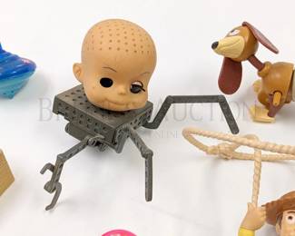 VINTAGE "TOY STORY" TOYS LARGE ALIEN PLUSH BODY WITH HARD PL...