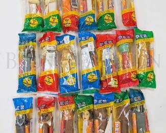 (20) VINTAGE 1990'S "STAR WARS" PEZ, NIP
