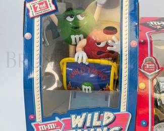 (2) VINTAGE M&M'S DISPENSER, NIP IN ORIGINAL PACKAGING (1) ROLL...