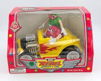 (2) VINTAGE M&M'S DISPENSER, NIP IN ORIGINAL PACKAGING (1) ROLL...