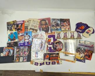 PHOENIX SUNS MEMORABILIA (14) CHARLES BARKLEY COMMEMORAT...