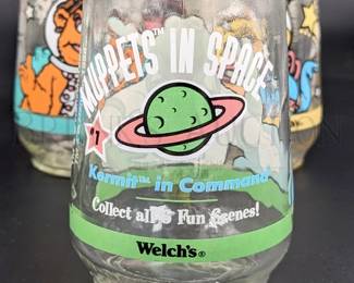 (14) WELCH'S ADVERTISING JARS (6) 1998 WELCH'S ADVERTISING JAM...