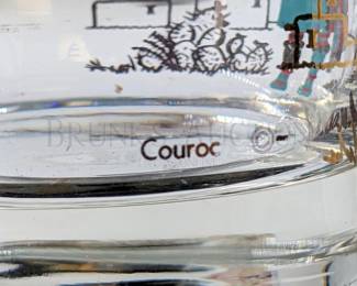 (6 PCS) DRINKWARE (COUROC) (4) COUROC KACHINA LOWBALL GLAS...
