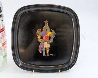 (6 PCS) DRINKWARE (COUROC) (4) COUROC KACHINA LOWBALL GLAS...