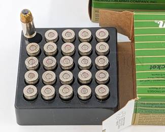 (100 ROUNDS) REMINGTON 380 AUTO AMMO, HOLLOW POINT (4 BOXES)