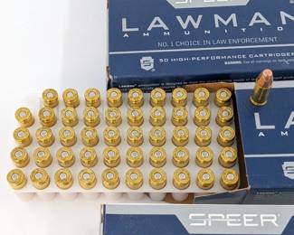 (200 ROUNDS) SPEER 9MM AMMO (4 BOXES)
