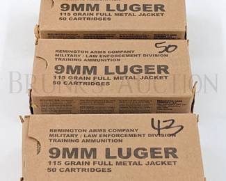 (200 ROUNDS) SPEER 9MM AMMO (4 BOXES)