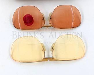 LOGO PARIS SUNGLASSES W/ INTERCHANGEABLE LENSES & CASE...