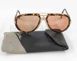 VINTAGE - CAZAL PRESCRIPTION SUNGLASSES W/ CASE MODEL 642