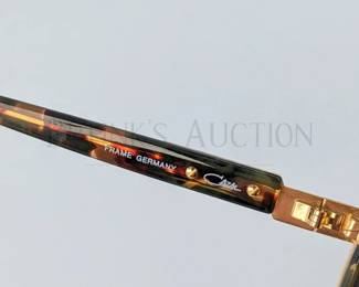 VINTAGE - CAZAL PRESCRIPTION SUNGLASSES W/ CASE MODEL 642