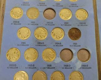 Buffalo Nickels 