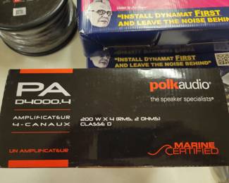 Polk audio 4 channel amp