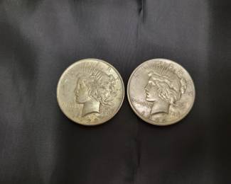 Liberty silver dollars