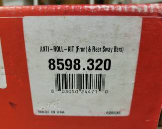 Sway bar kit for an Audi/vw new