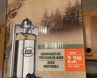 New in box sausage stuffer