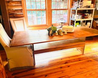 8’ft long farmhouse dining table 